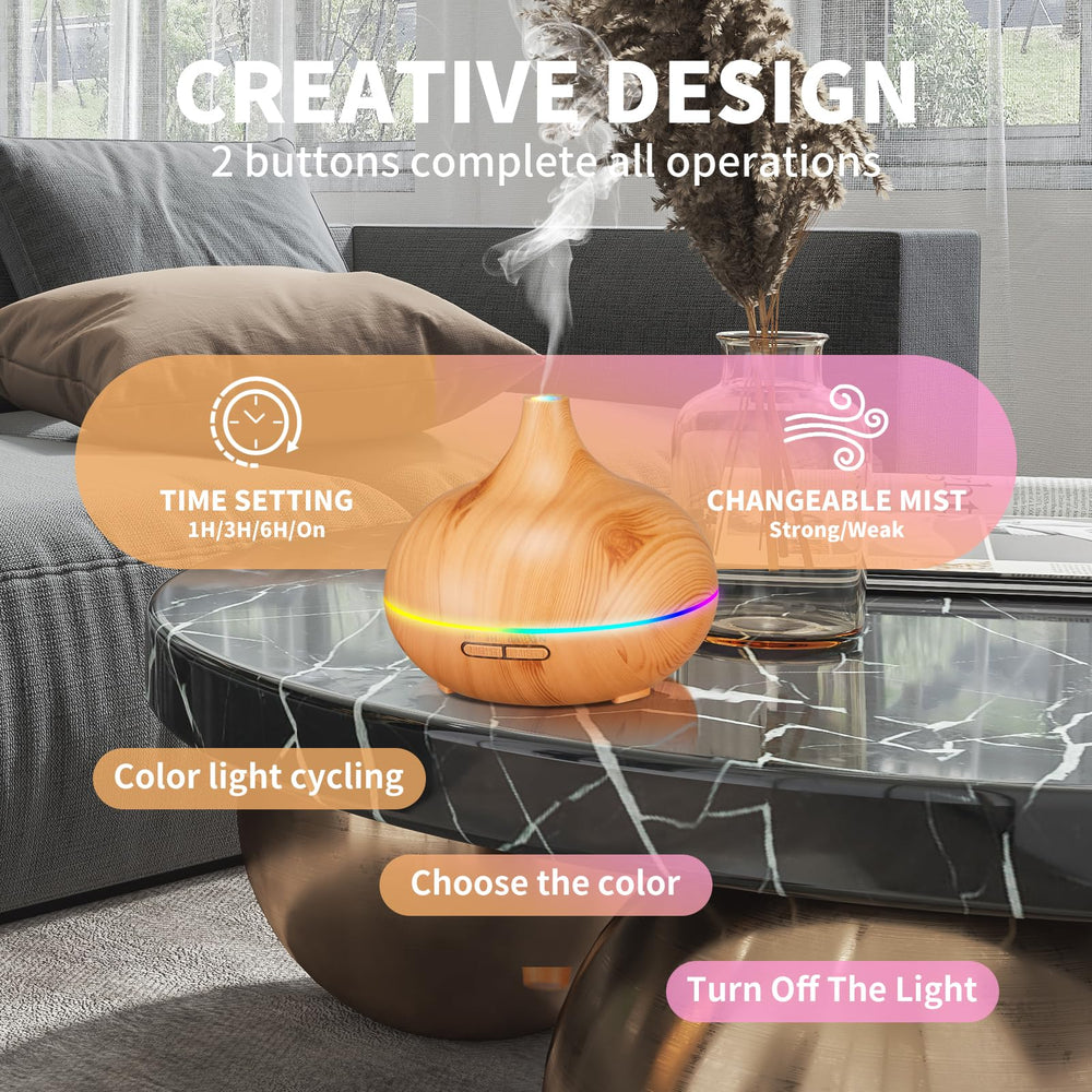 HLS Aroma Diffuser office setup enabling focus and calm