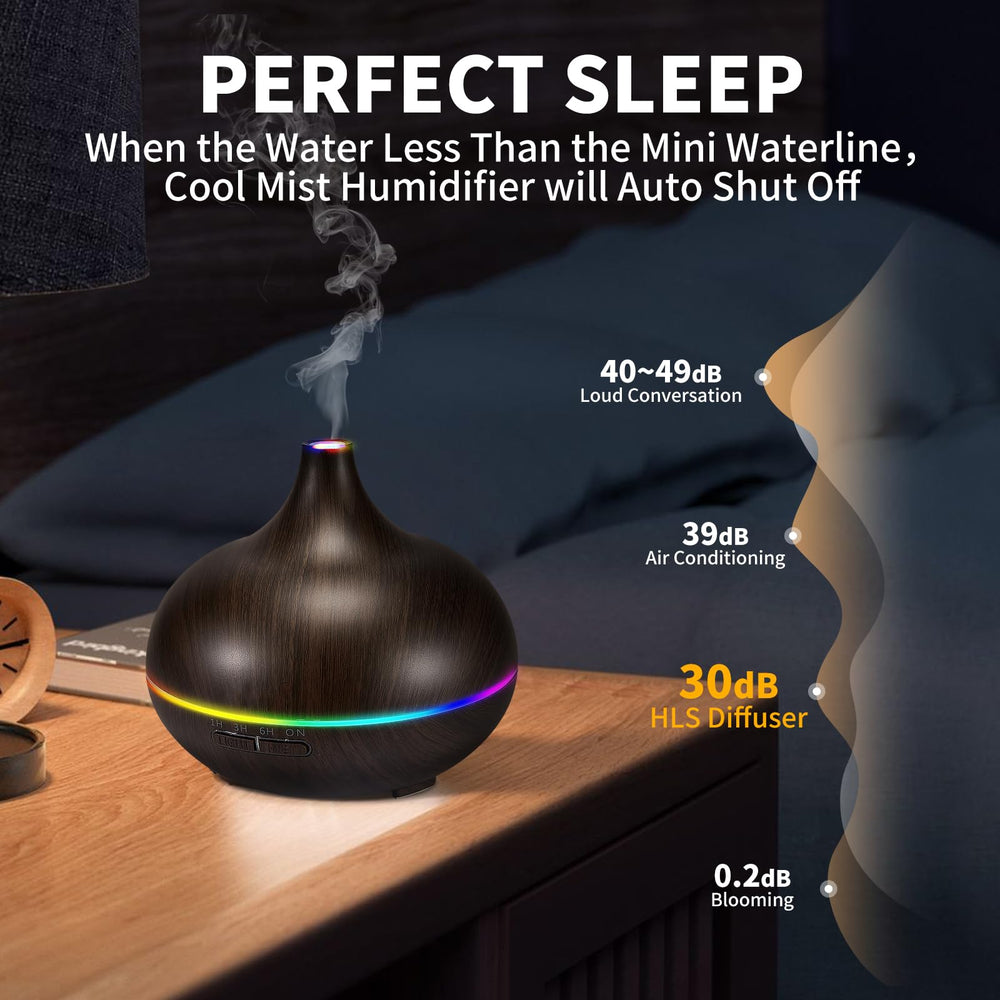 HLS top 10 essential oils set included with the diffuser