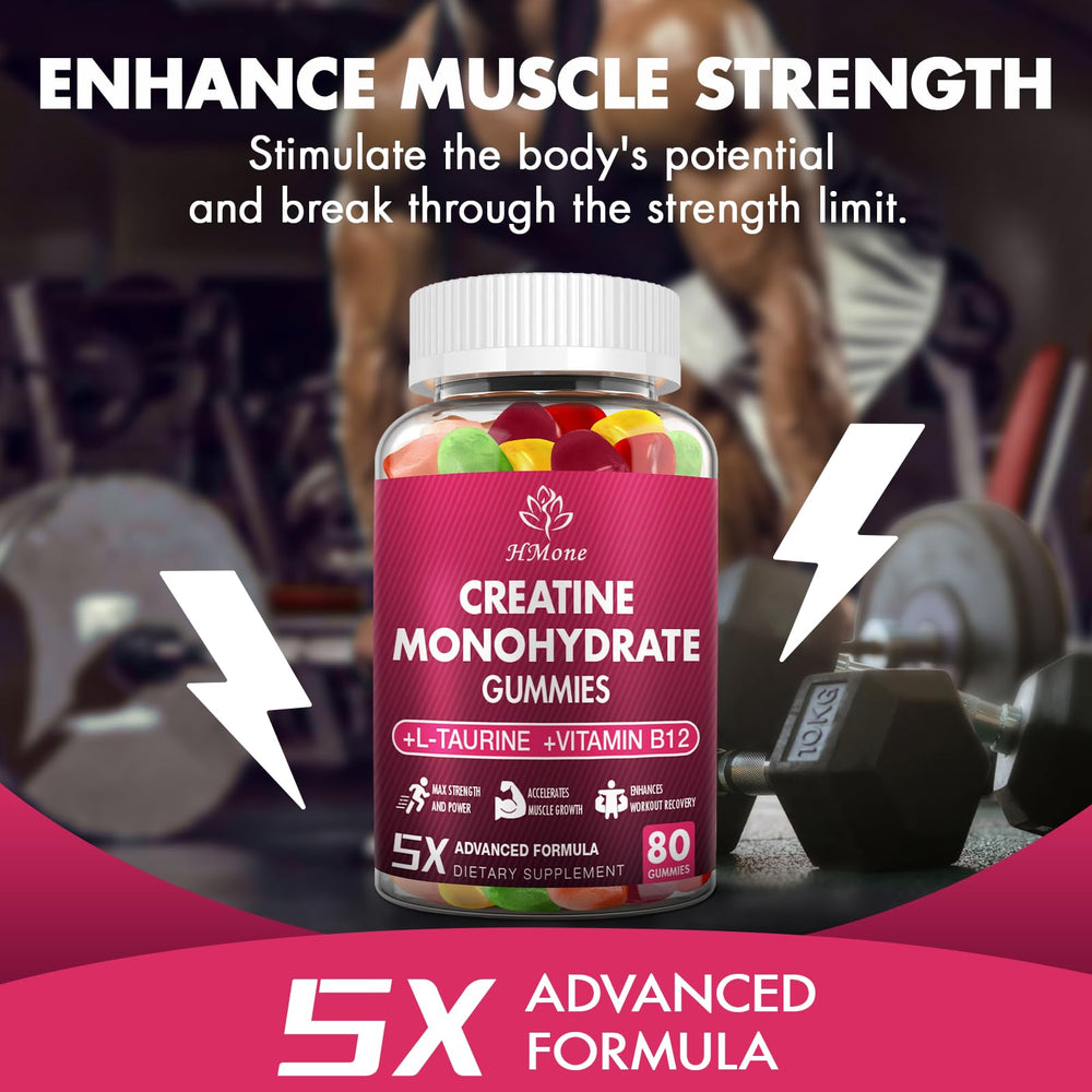 HMone third-party tested creatine monohydrate gummies ensuring safety and quality.