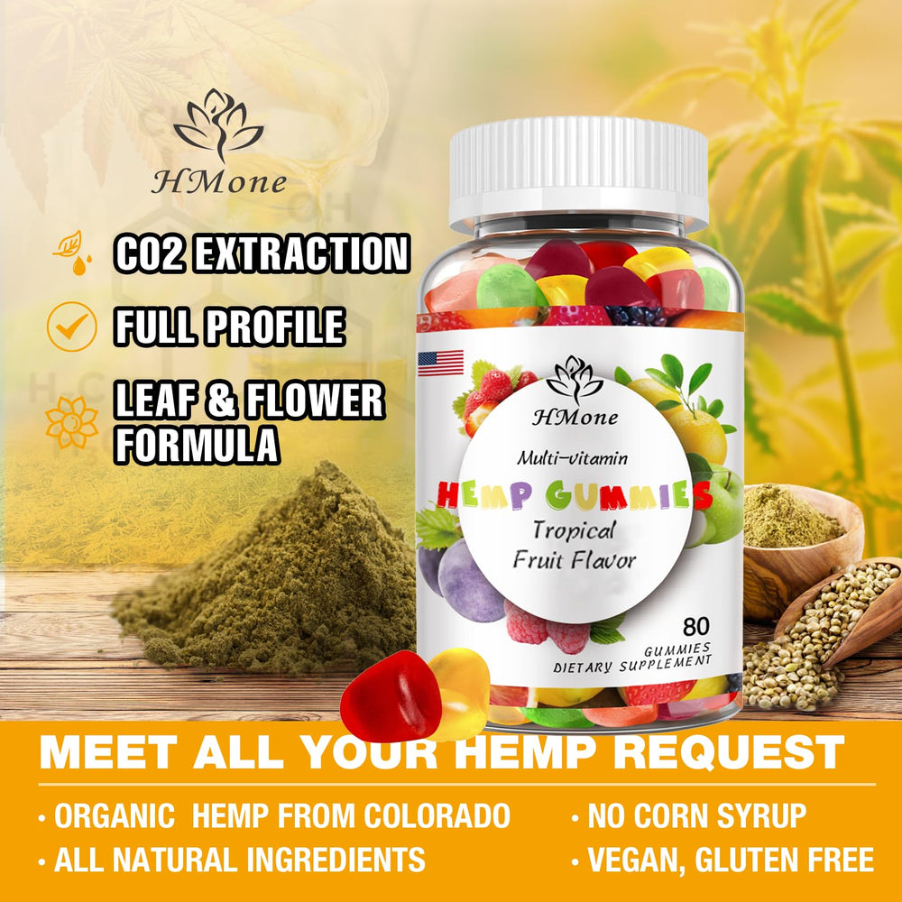 HMone Daily Focus gummies on desk setup for concentration and clarity