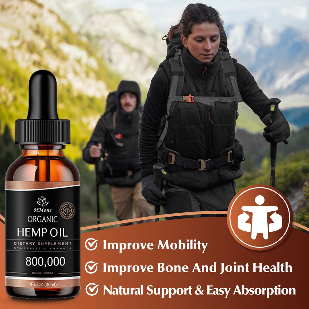 HMone Oil Drops travel-case friendly packaging fits in a bag.