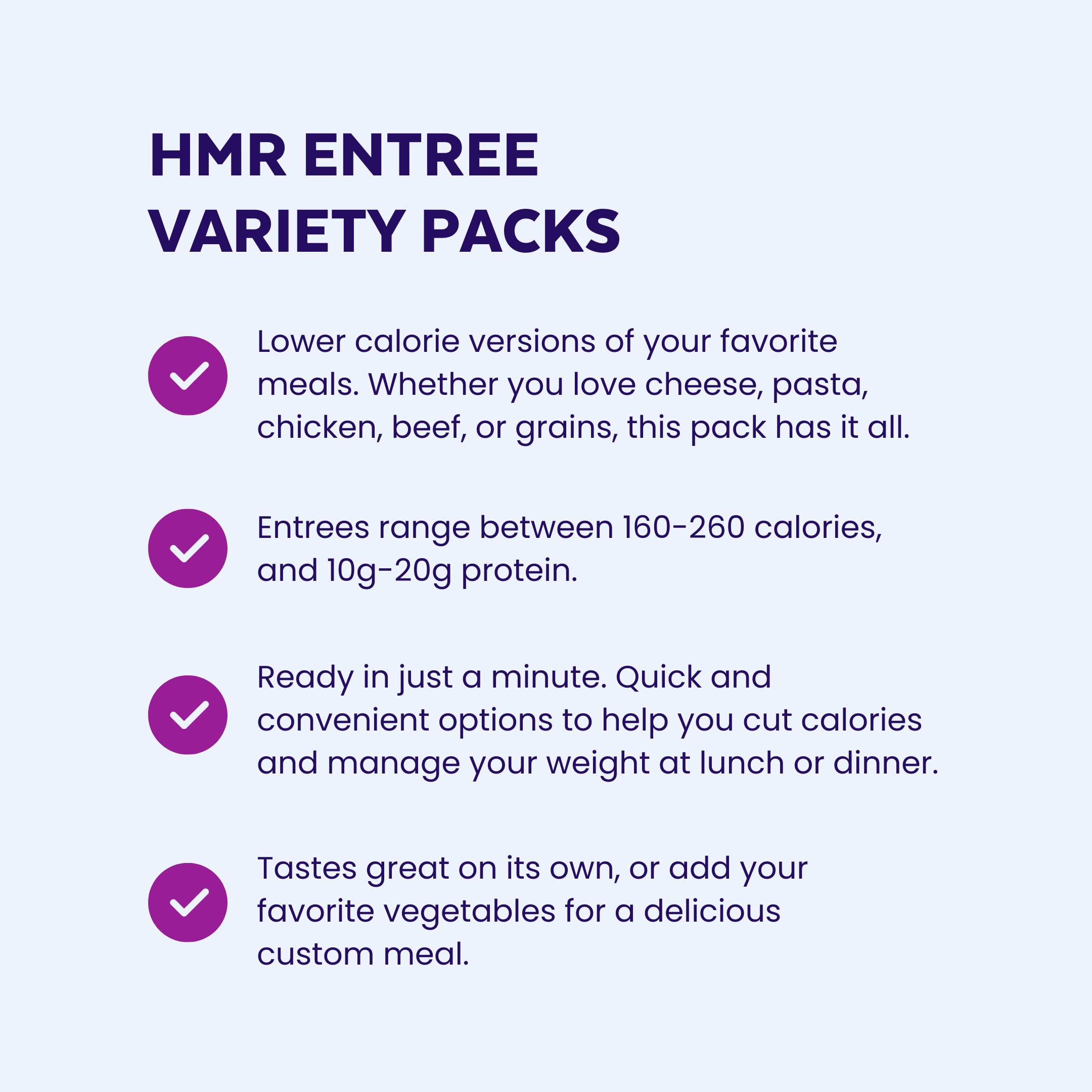 HMR Entrees 5-pack Penne Pasta served, satisfying lunch or dinner.