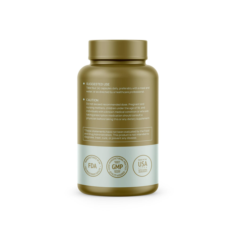 HMS Nutrition Bee Pollen Capsules close-up for convenient daily intake.