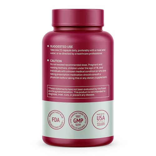 HMS Nutrition bottle side shows portable capsules for daily energy support.