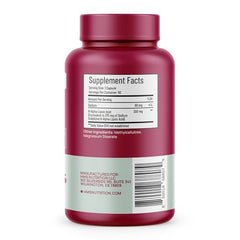 HMS Nutrition capsules closeup emphasizes pure R-ALA for antioxidant potential.