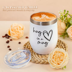 HN HAIINAA cozy socks in sympathy basket for comforting warmth.