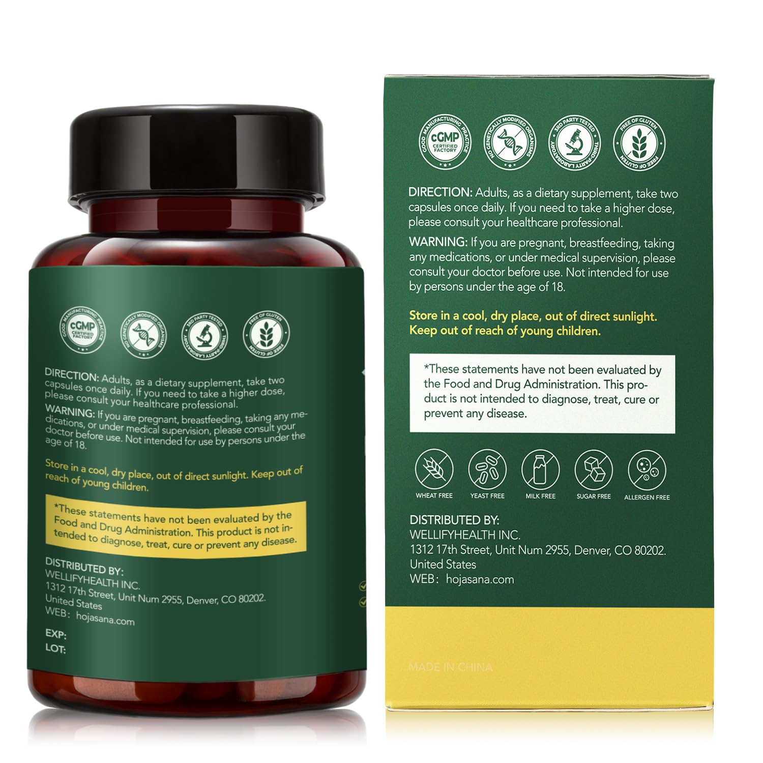 HojaSana Liver Cleanse daily-use setup promotes consistent wellness routine