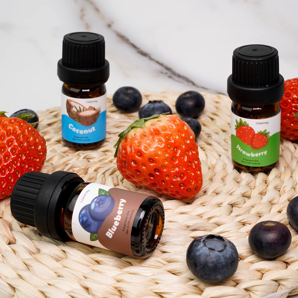 Holamay blood orange fragrance oil for candles, soaps, and diffusers.