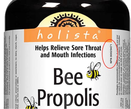 Holista Bee Propolis packaging open revealing 200 capsules for easy daily use.