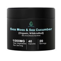 Holistic Bin purple sea moss bottle for daily wellness