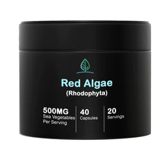 Holistic Bin red algae capsules bottle for daily wellness