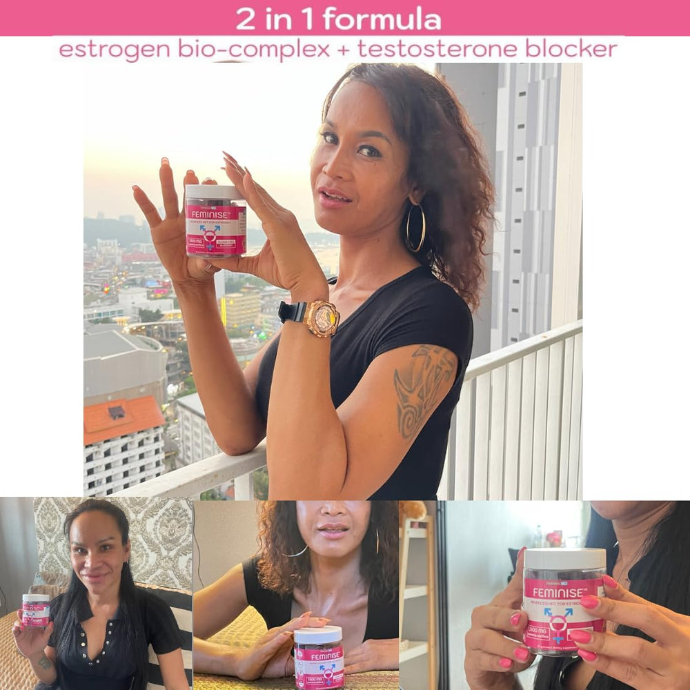 Packaging may vary for Holistic MD HRT estrogen supplement across batches
