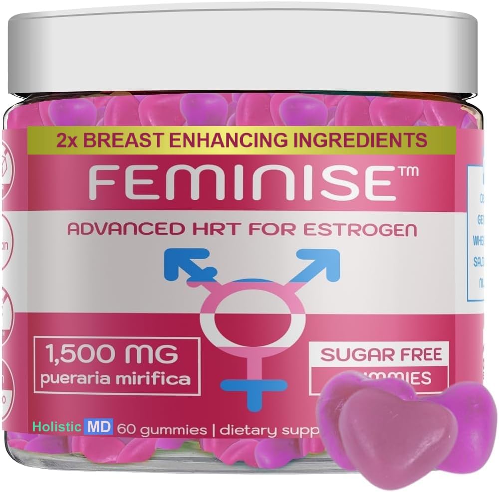Holistic MD HRT estrogen supplement bottle ready for daily use during transition