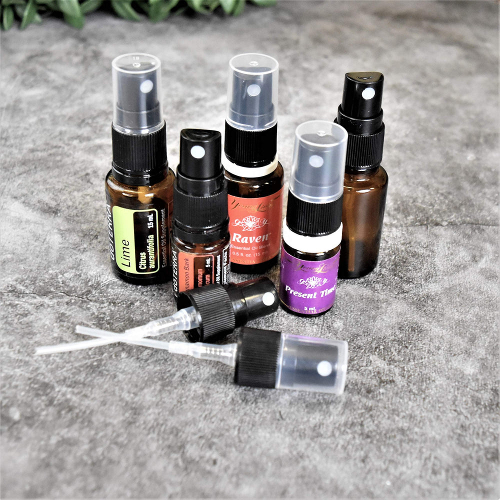 Holistic Oils misting spray top offers smooth, consistent spray for homemade air fresheners