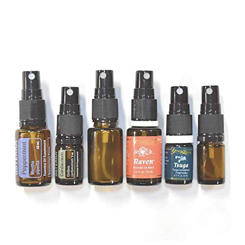Holistic Oils compact 3.75 inch top saves space on shelves