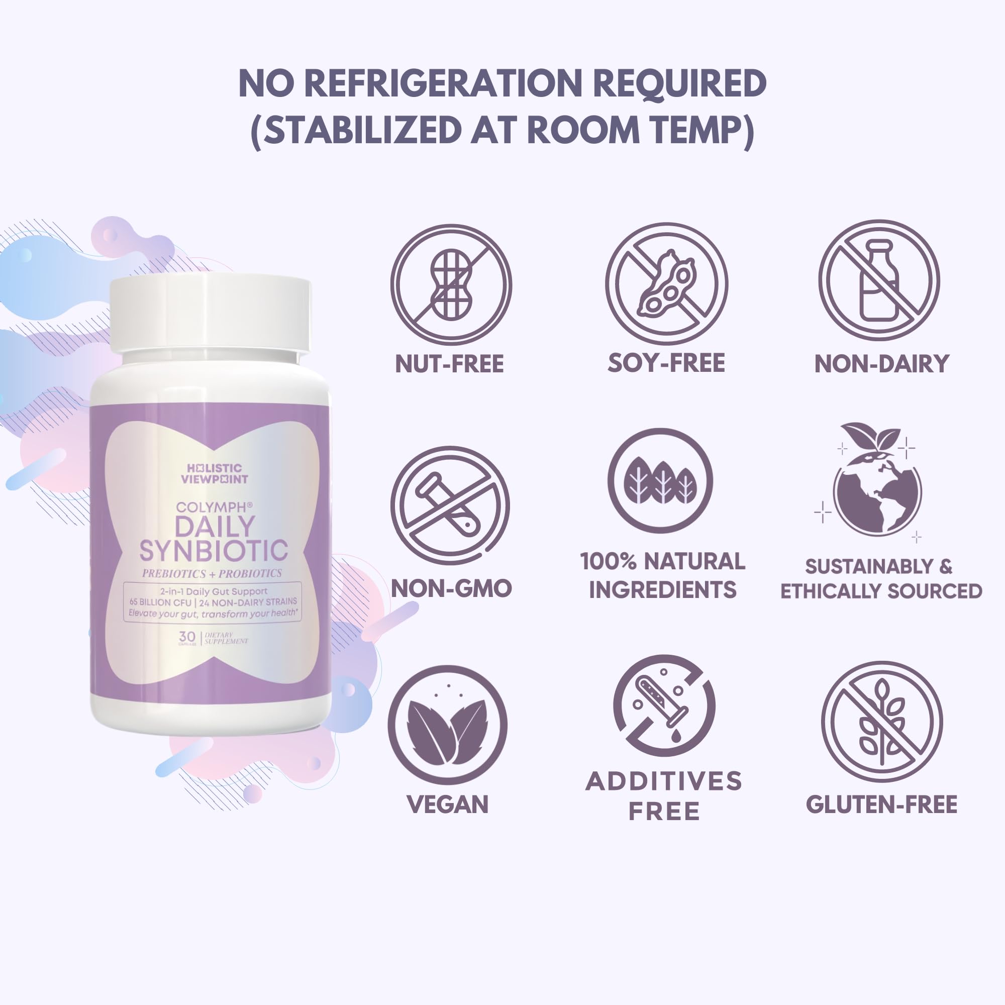Mood and digestion scene suggests gut-brain axis benefits and comfort.