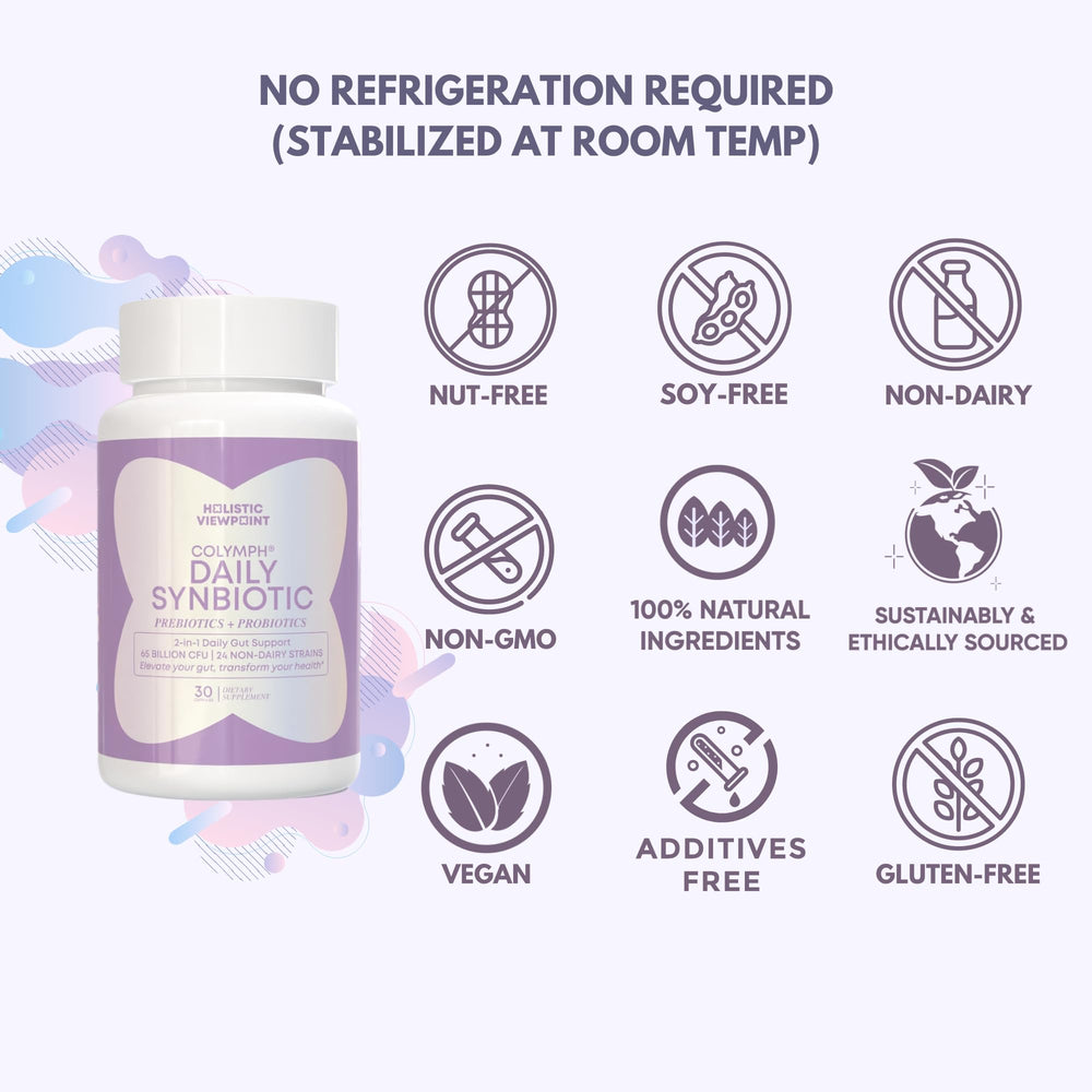 Mood and digestion scene suggests gut-brain axis benefits and comfort.