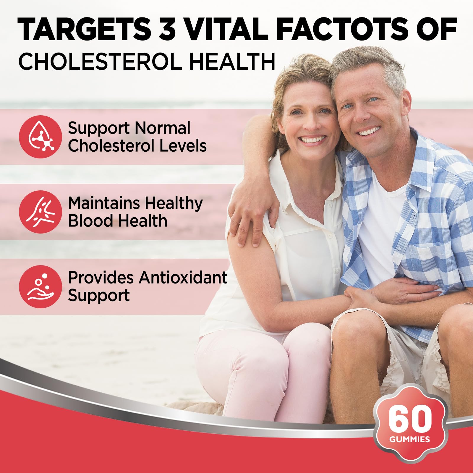 HOLLEGEND Cholesterol Gummies ingredients list showcases plant sterols and CoQ10.