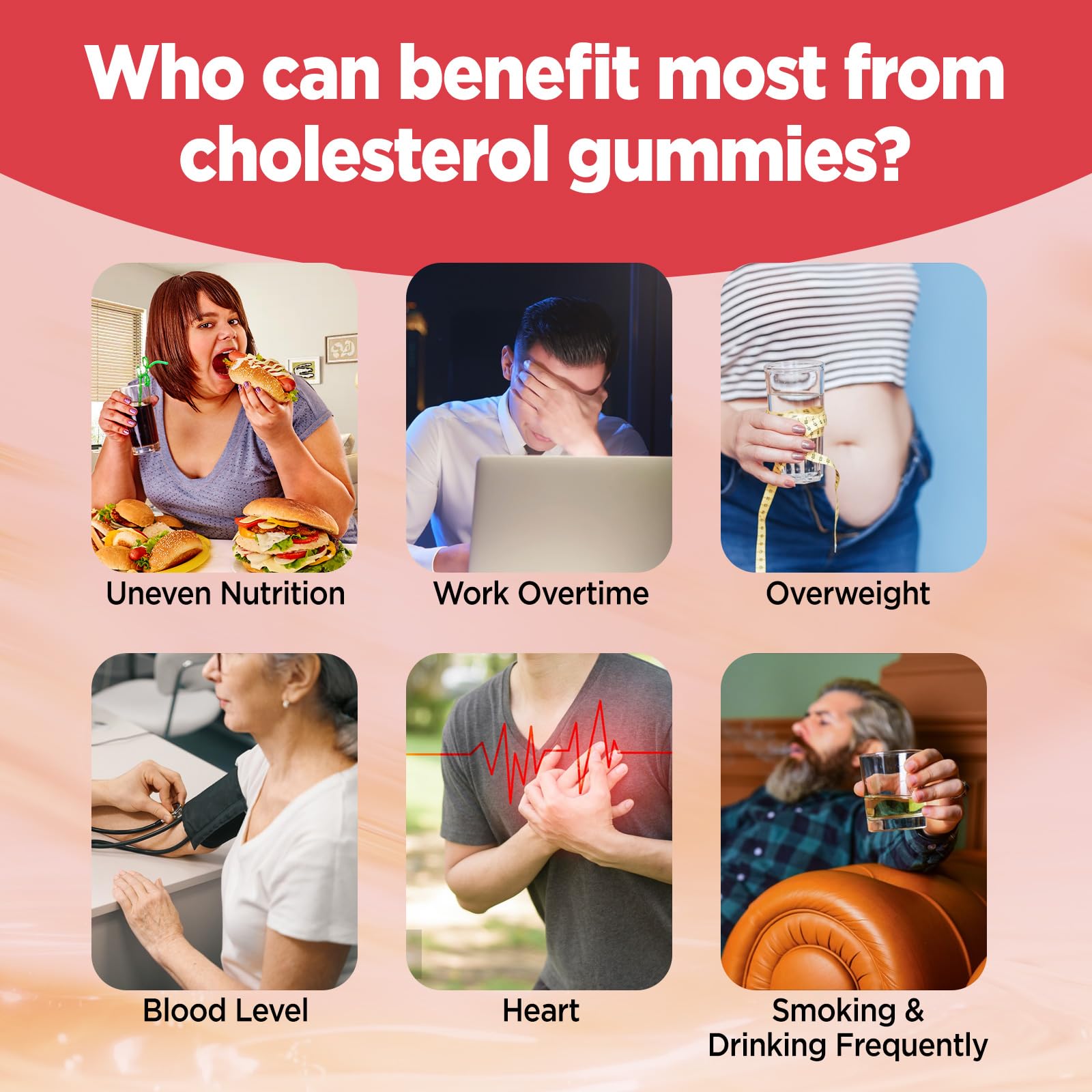 HOLLEGEND Cholesterol Gummies serving suggestion shown with berries.