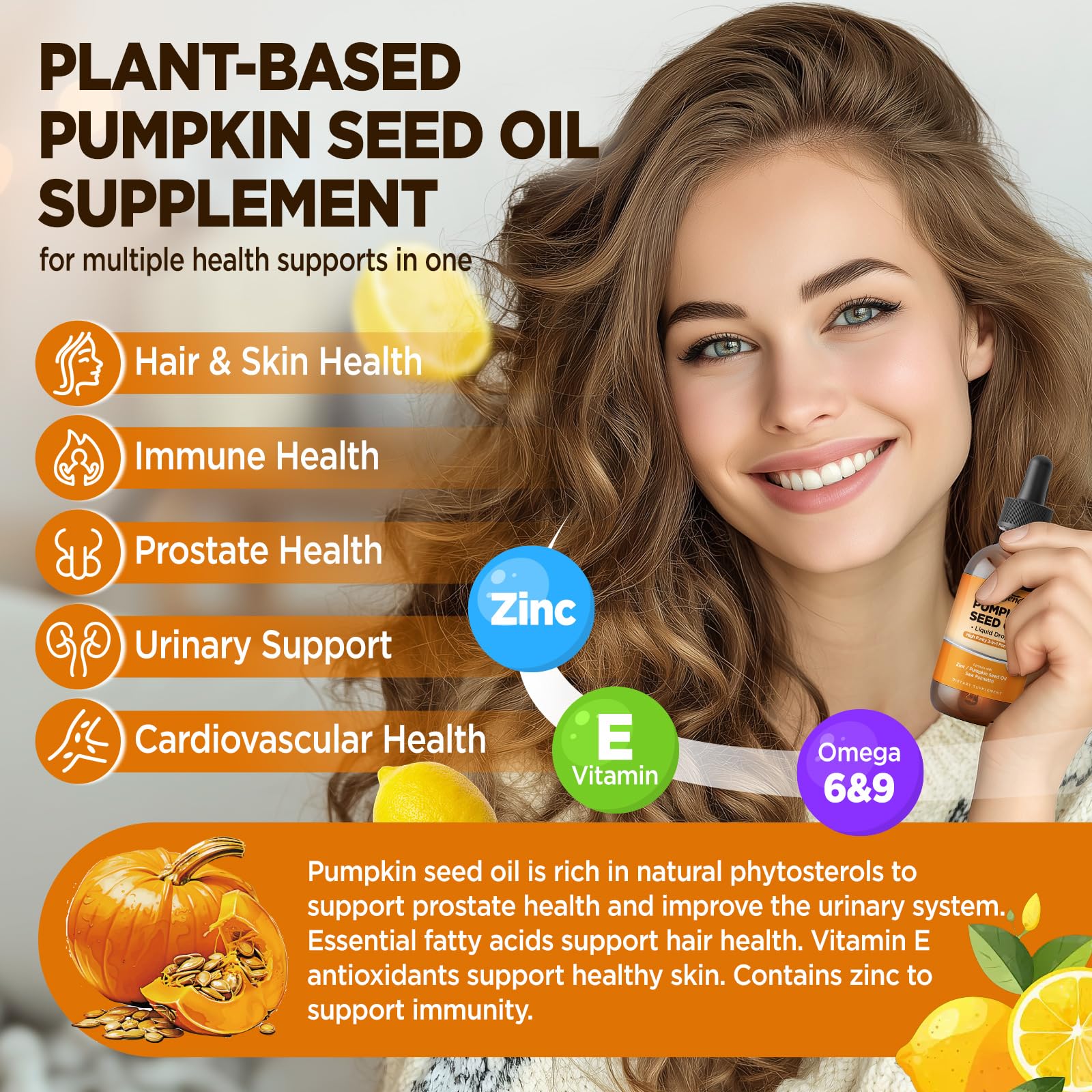 HOLLEGEND Cold-pressed oil texture indicating nutrient richness