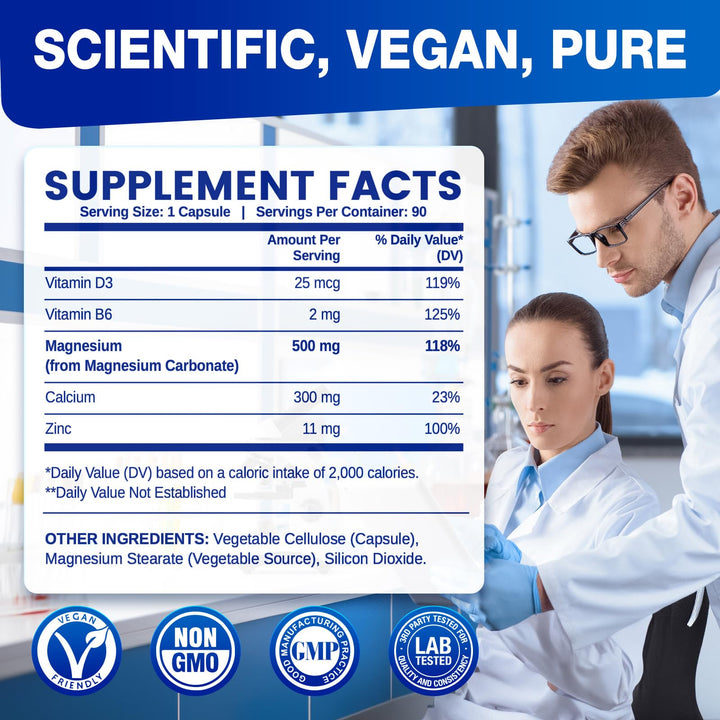 HOLLEGEND magnesium carbonate capsules close-up, highlighting smooth texture for gentle digestion support.