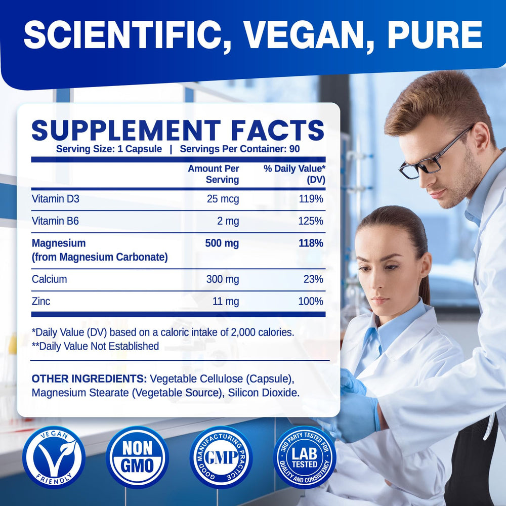 HOLLEGEND magnesium carbonate capsules close-up, highlighting smooth texture for gentle digestion support.