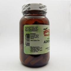 Holly Hill Health Foods Adrenal Rx two-pack on shelf for ongoing vegetarian use.