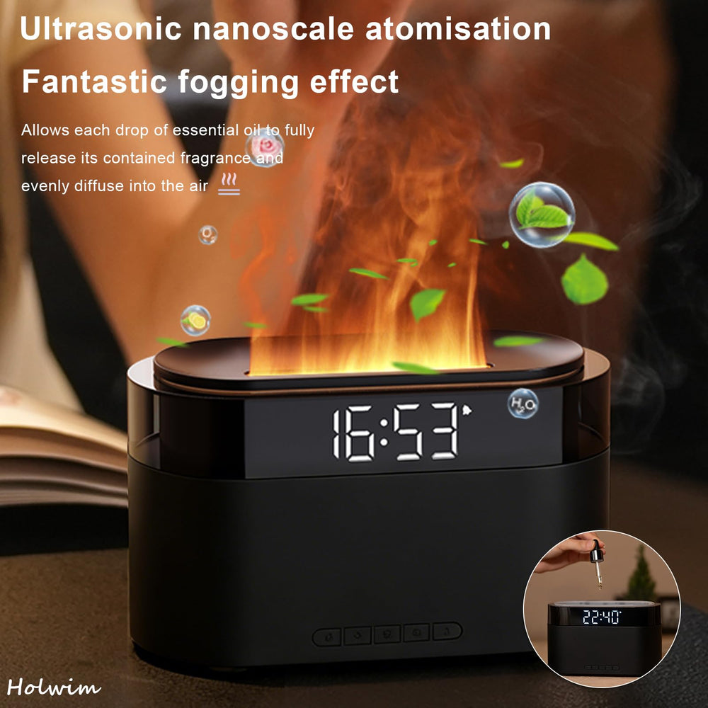 Holwim aroma diffuser 7-color light modes for living room ambience