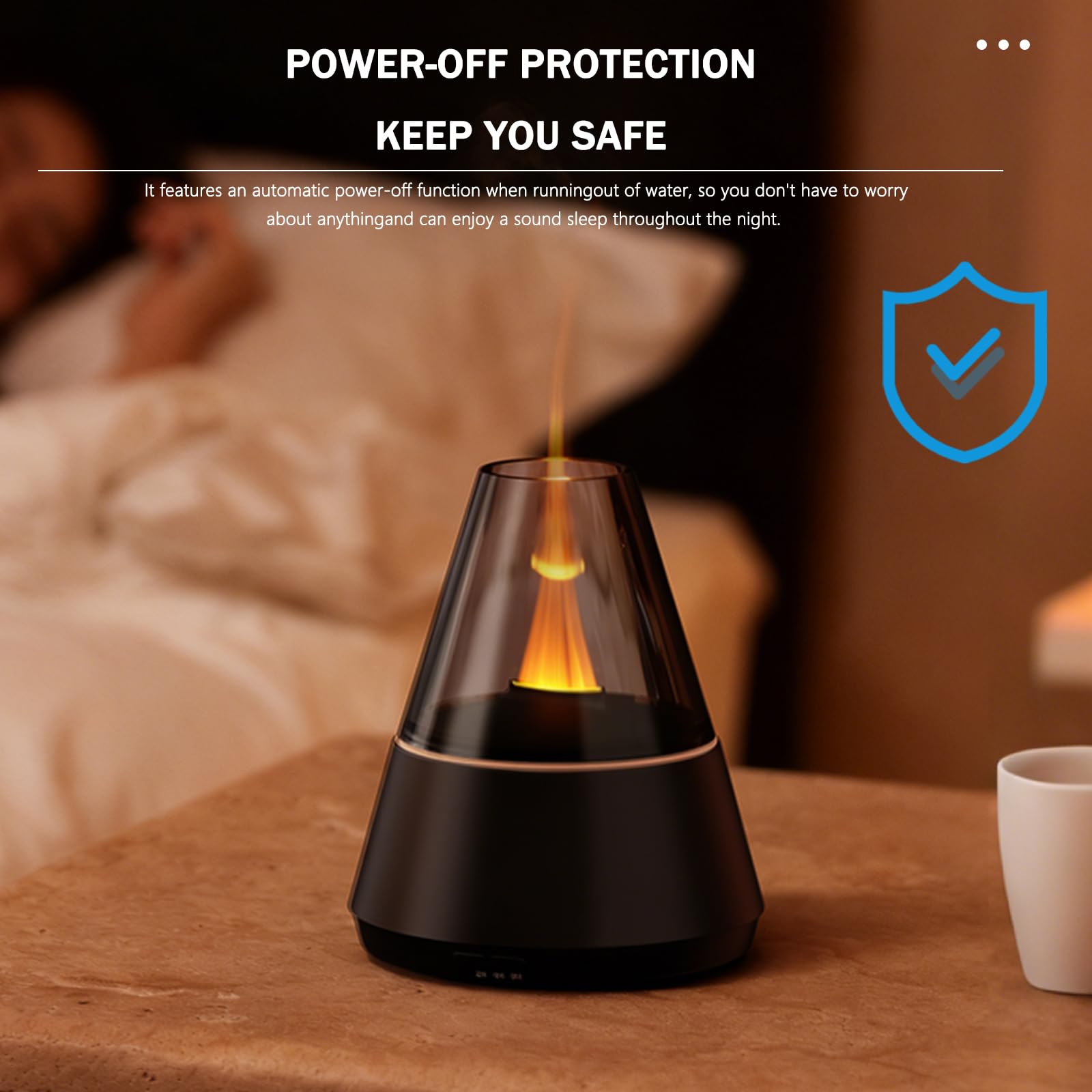 Holwim operates quietly at 35-40 decibels for tranquil spaces.
