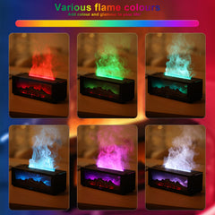 Holwim flame-shaped night light adds warm, cozy ambience.