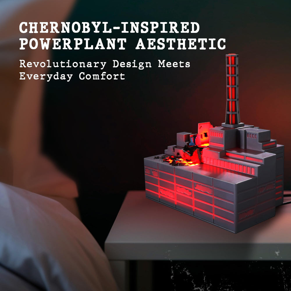 HŌM Chernobyl diffuser mist spout releasing a gentle aroma throughout the space