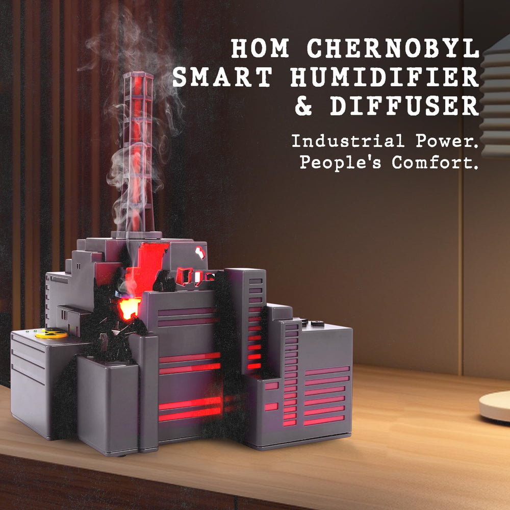 HŌM Chernobyl smart diffuser top panel with easy controls for quick setup
