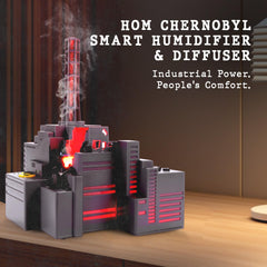 HŌM Chernobyl smart diffuser top panel with easy controls for quick setup