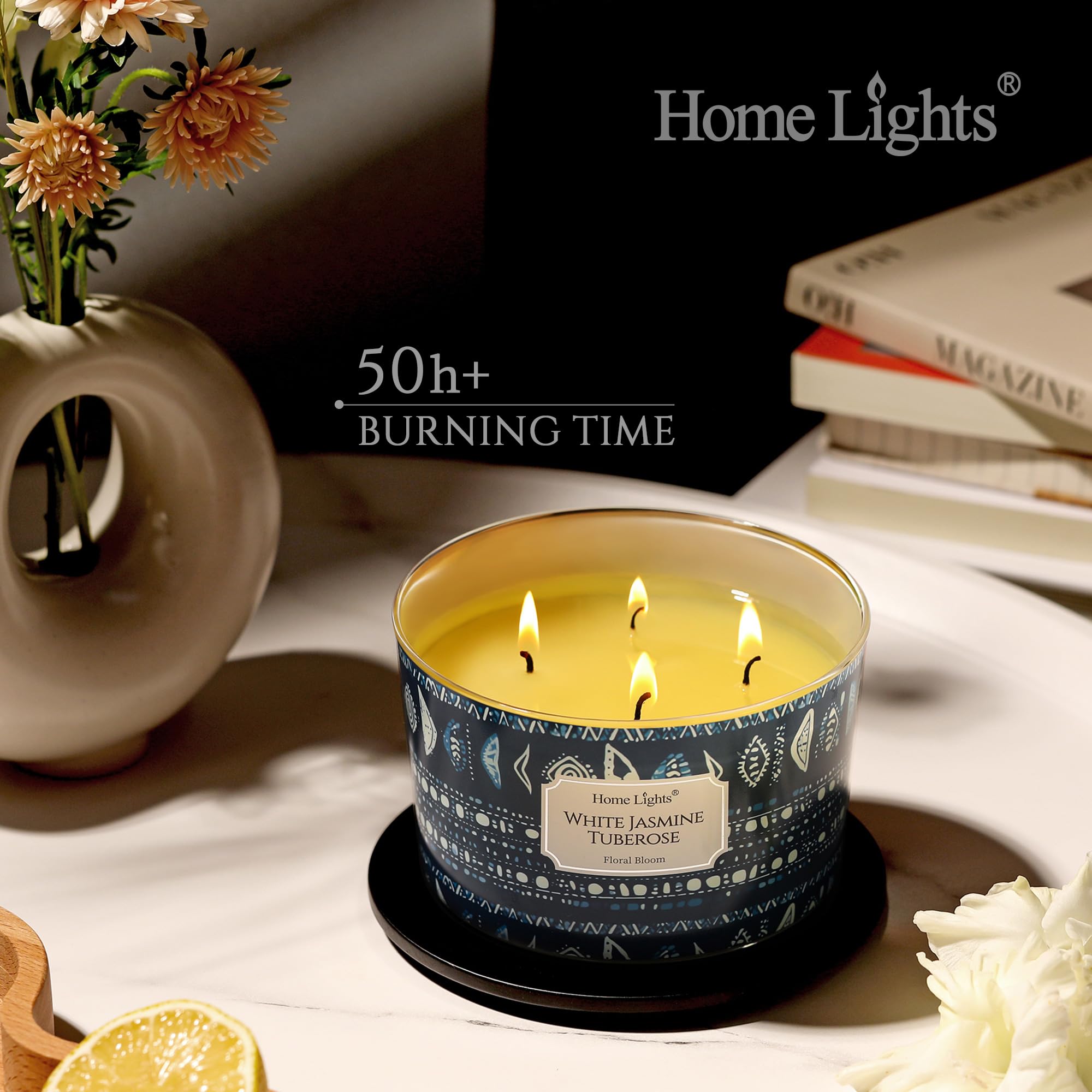 Home Lights 18oz candle is perfect for gifting on special occasions.