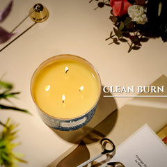 Home Lights eco friendly soy wax candle with a clean burn.