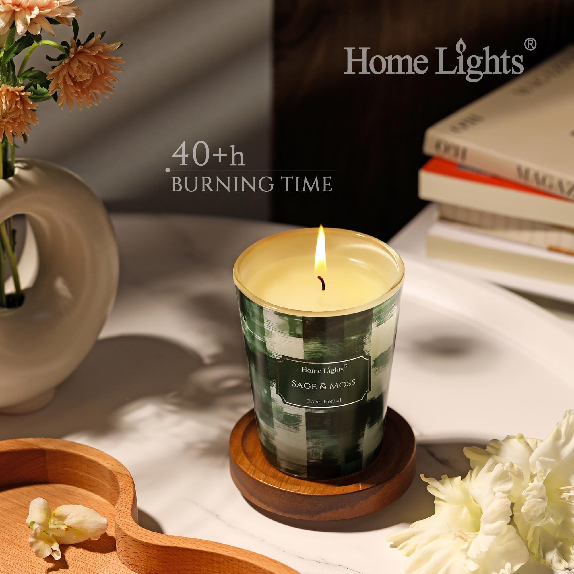 Home Lights Sage & Moss gift-pack presentation suggests thoughtful present for occasions.