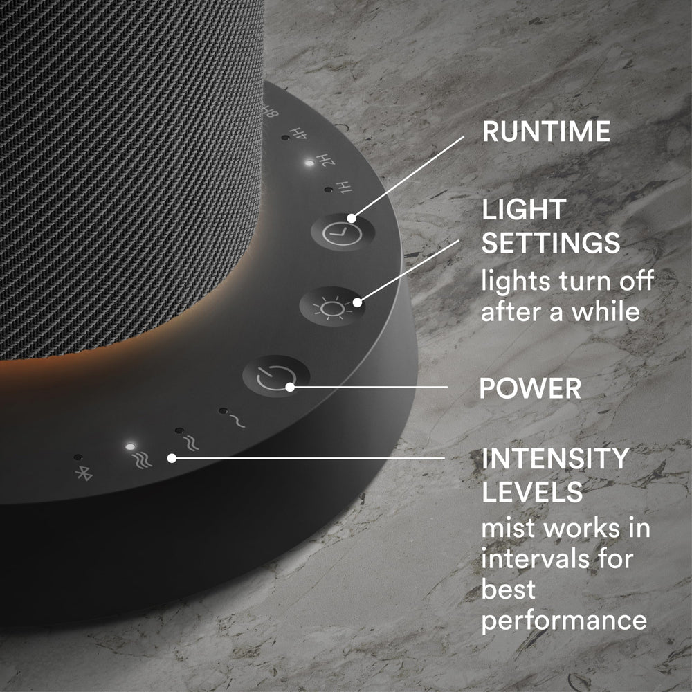 Homedics SereneScent setup on tabletop complements modern living spaces.