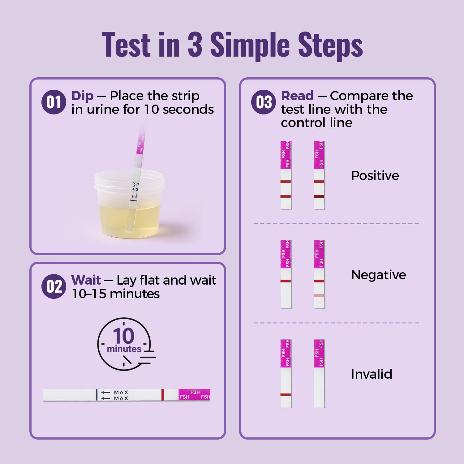 HOMEDSUN urine sample prep enables convenient home testing.