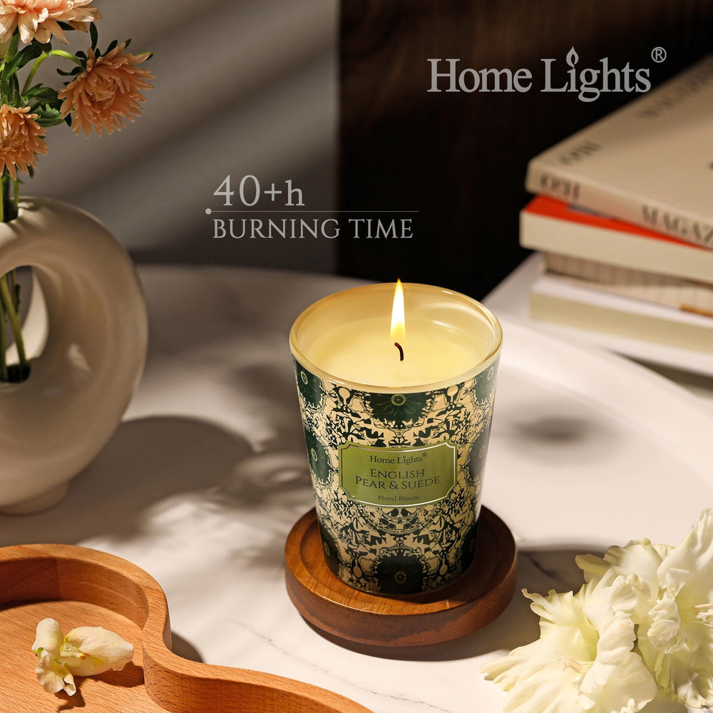 Home Lights elegant jar design complements bohemian home decor and reuse after use.