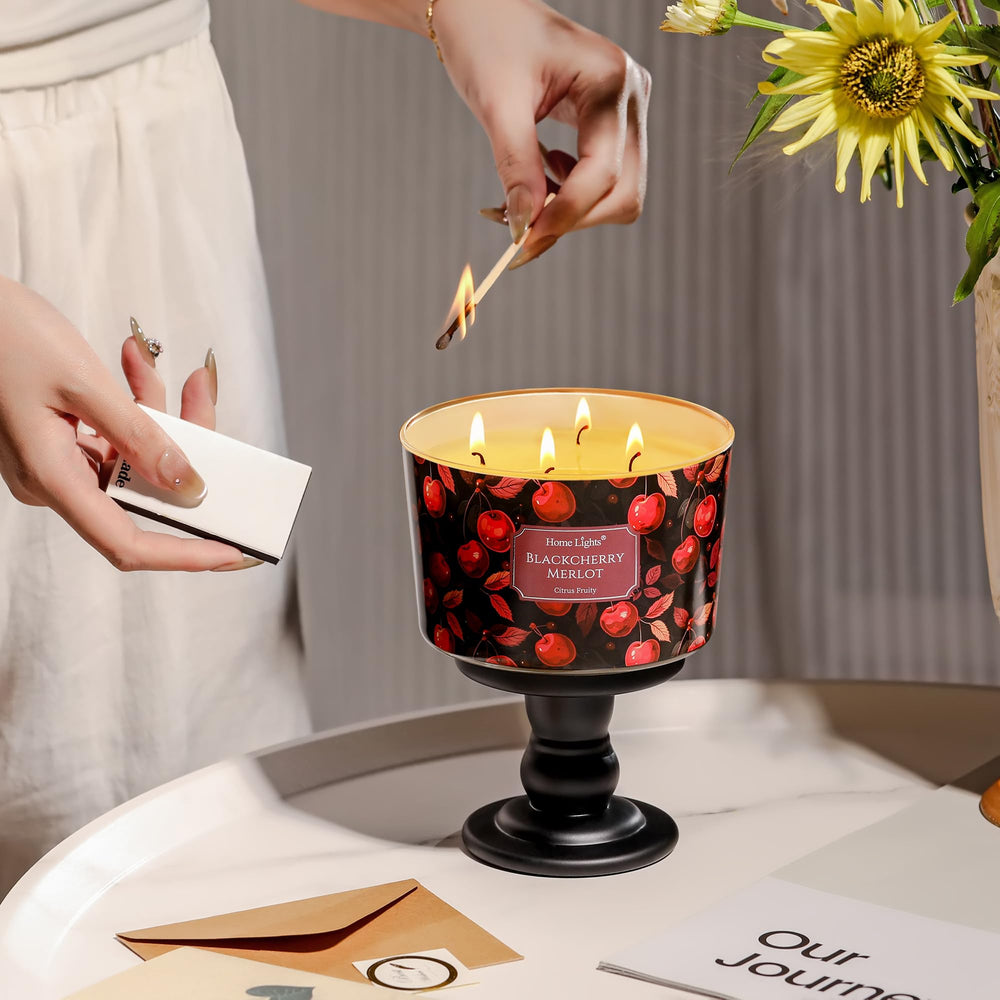 HomeLights gift-ready packaging candle is perfect for gifting.