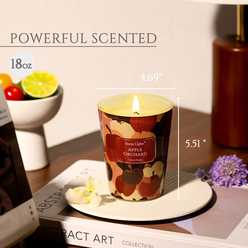Home Lights soy wax candle delivers a clean burn for cozy evenings.