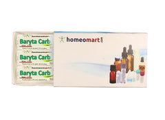 Homeomart Baryta Carbonica pellets in 6C pack, compact for on-the-go use