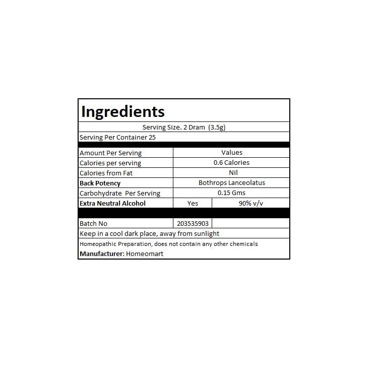 HomeoMart dosage instructions for adults and children.