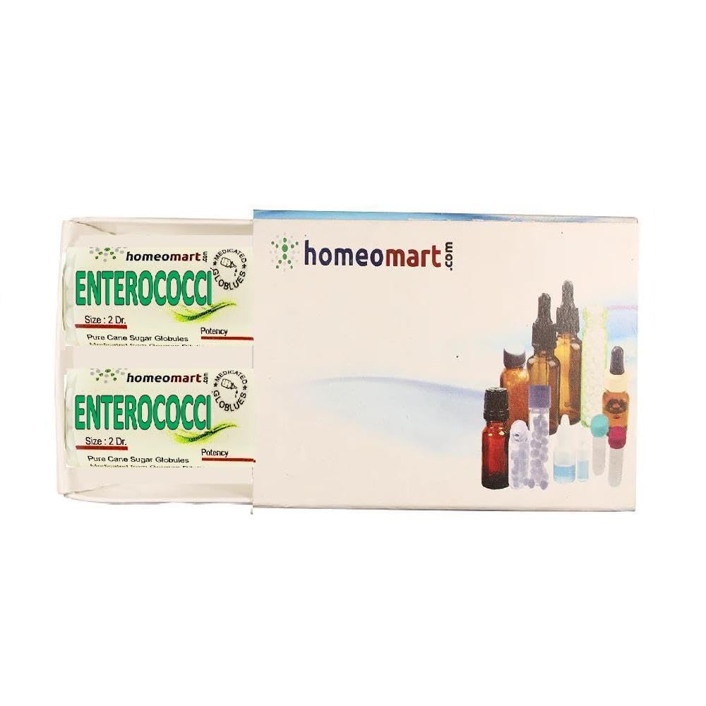 Homeomart Enterococcinum pellets 30C pack of 2 vials for convenient at-home use
