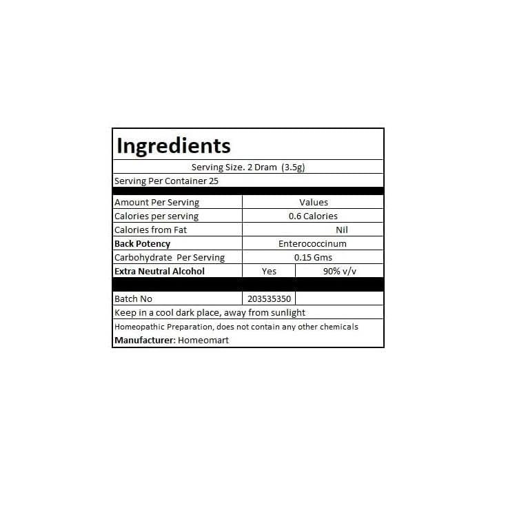 Homeomart Enterococcinum pellets 30C packaging on shelf suggests dependable home routines