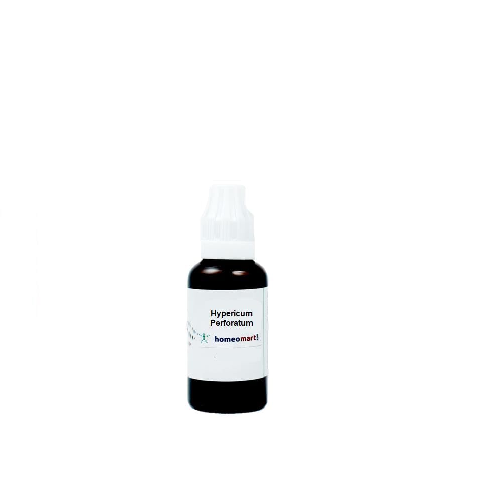 Homeomart Hypericum 200C bottle with dropper for precise dosing.