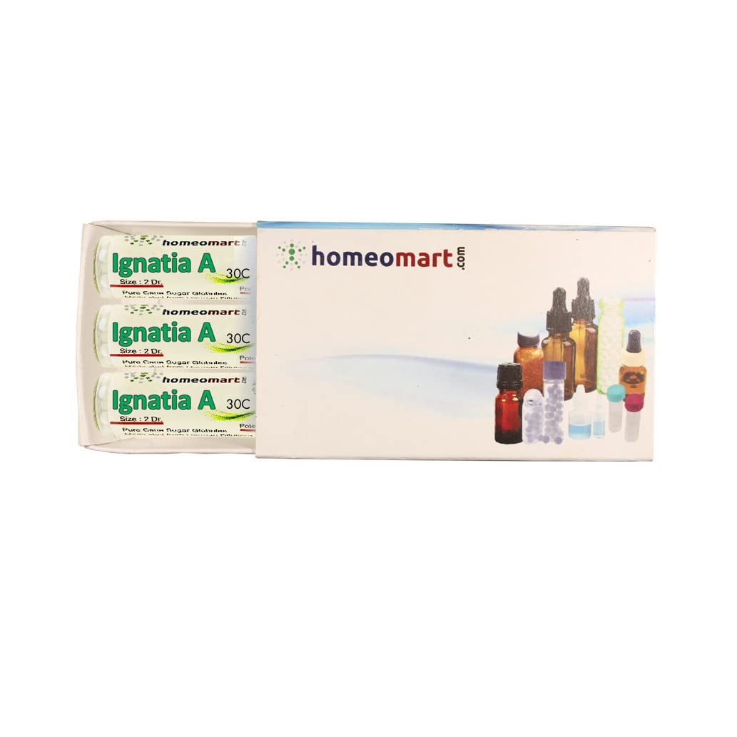 HomeoMart Ignatia Amara 30C pack for easy daily use and discreet dosing.
