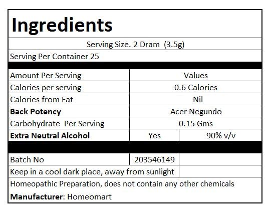 Clear packaging and labeling from HomeoMart for safe handling