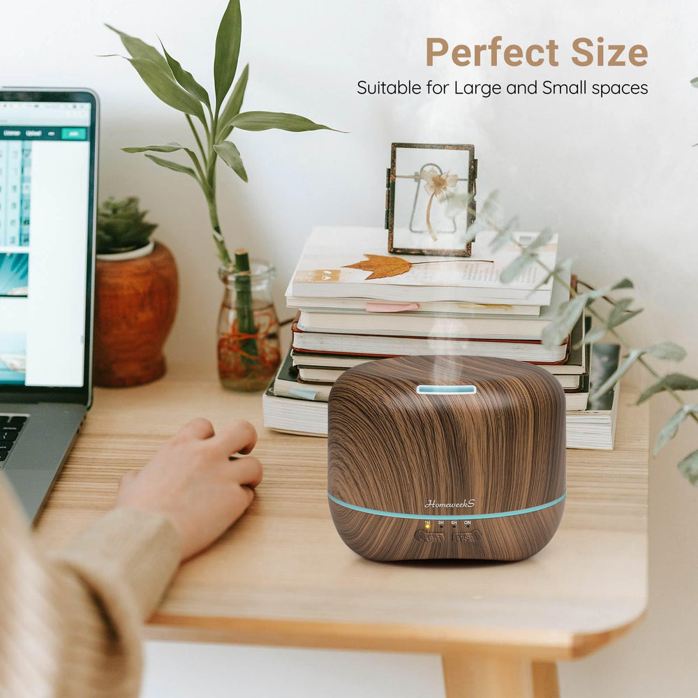 Homeweeks diffuser for office and study spaces to reduce odors and promote calm.