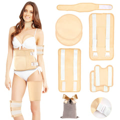 HOMHOW castor oil pack wrap waist for targeted oil absorption and comfort